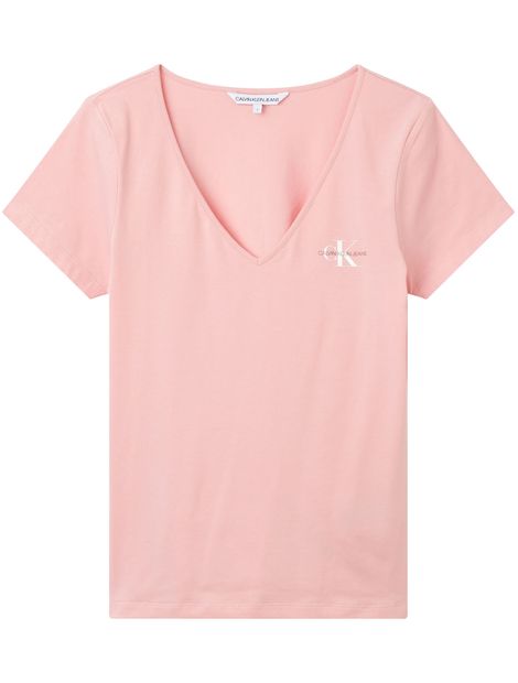 Camiseta-de-algodon-organico-con-cuello-de-pico