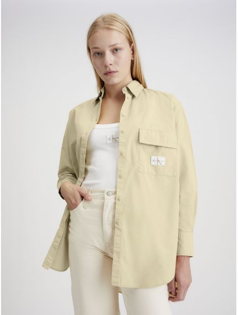 camisa-beige-utility-oversized-de-algodon