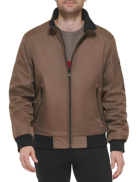 chaqueta-con-cierre-hombre-chocolate-calvin-klein