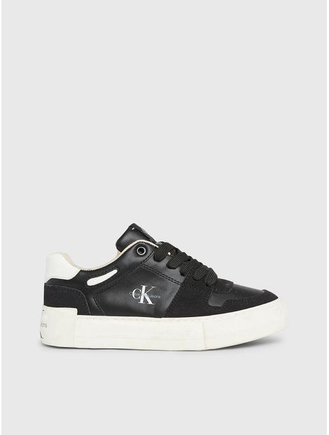 tenis-negro-casuales-con-cordones-para-nina