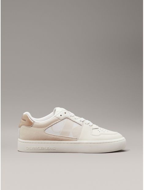 tenis-beige-classic-detalles-gamuza