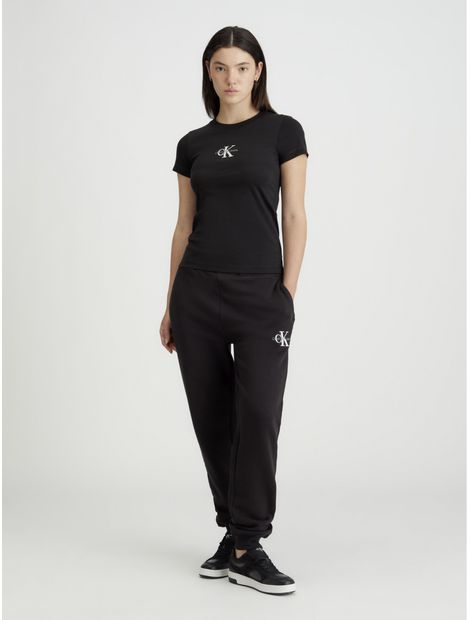 camiseta-negra-slim-con-logotipo-tonal